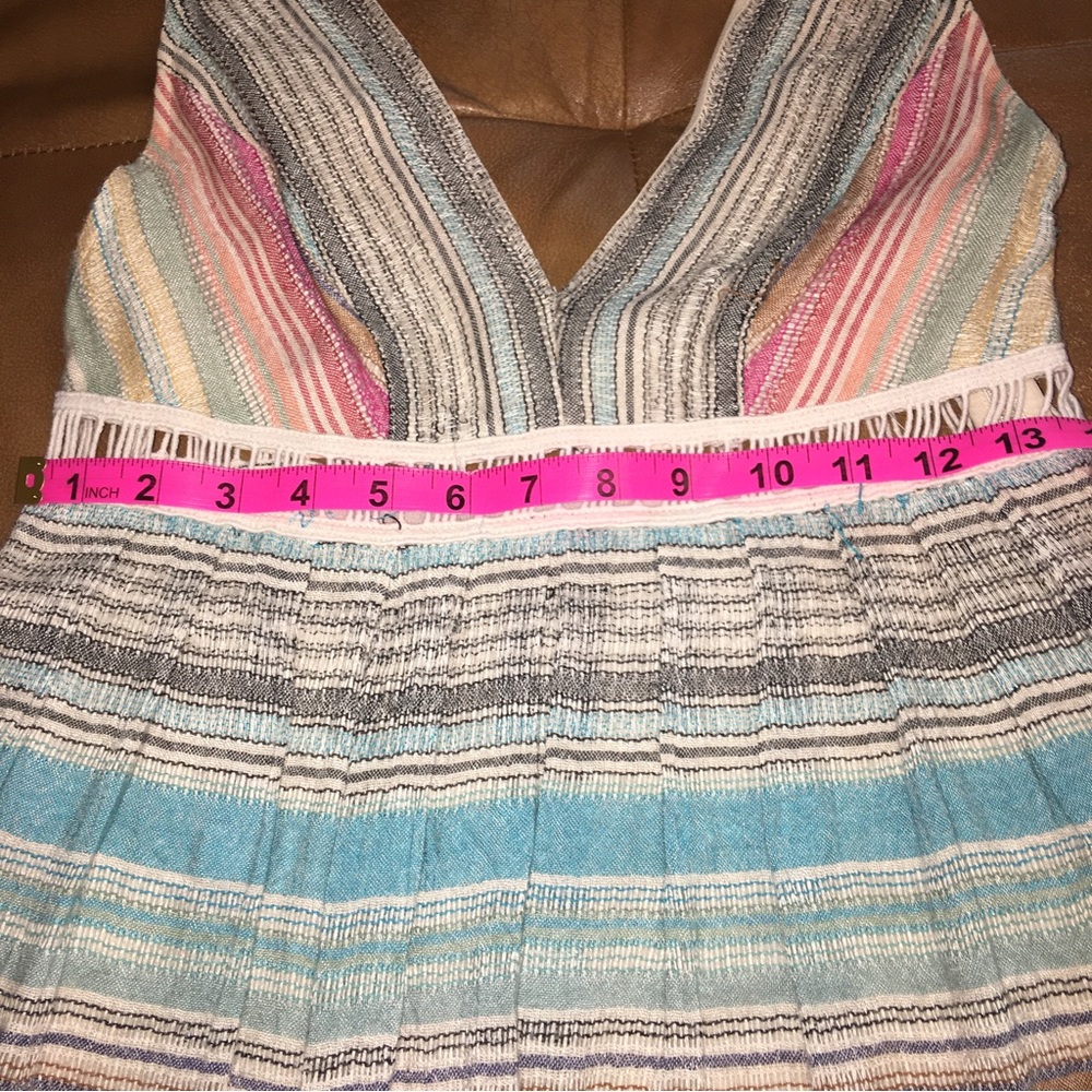 ***SOLD*** on Vinted ecote dress empire waist size 4 vintage made in India - Picture 5 of 8